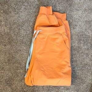 Figs Technical Collection Orange Pants